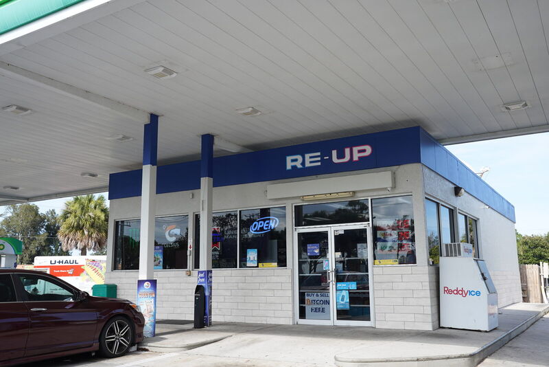The renovated convenience store at the BP in Melbourne, Florida