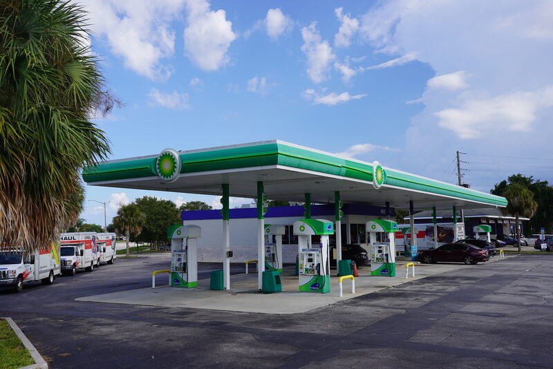 BP Gas Station Melbourne Florida