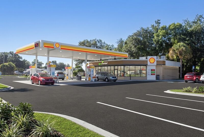 Shell Gas Station Zephyrhills Florida